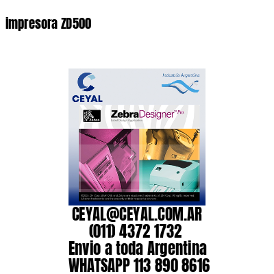 impresora ZD500