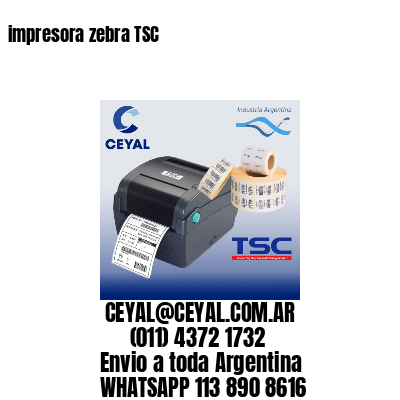 impresora zebra TSC