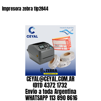 impresora zebra tlp2844