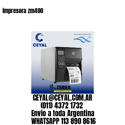 impresora zm400