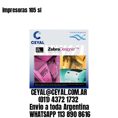 impresoras 105 sl