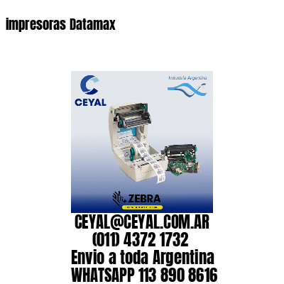 impresoras Datamax