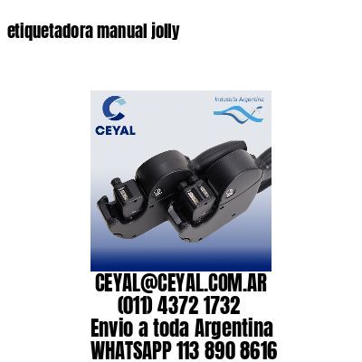 etiquetadora manual jolly