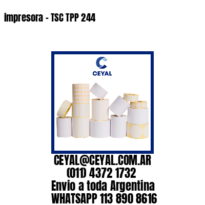 impresora – TSC TPP 244