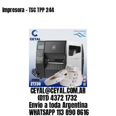 impresora – TSC TPP 244