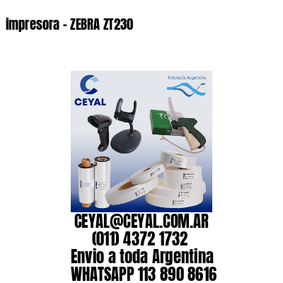 impresora – ZEBRA ZT230