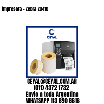 impresora – Zebra ZD410