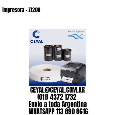 impresora – Zt200