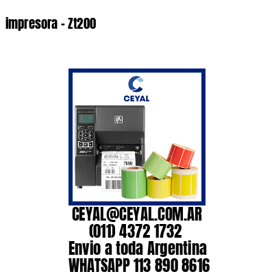 impresora – Zt200