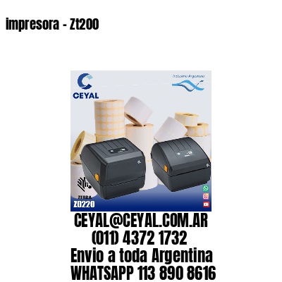 impresora – Zt200