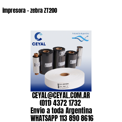 impresora – zebra ZT200