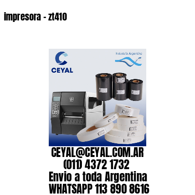 impresora – zt410