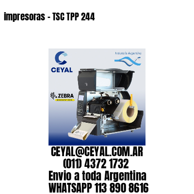 impresoras – TSC TPP 244