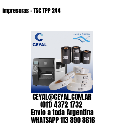 impresoras – TSC TPP 244