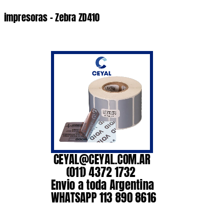 impresoras – Zebra ZD410