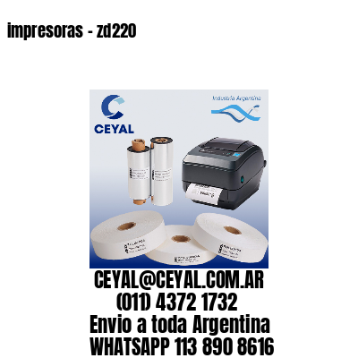 impresoras – zd220