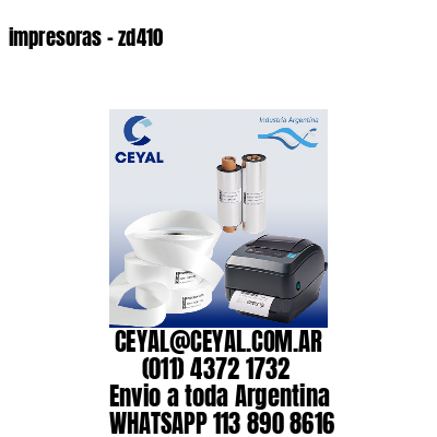 impresoras – zd410