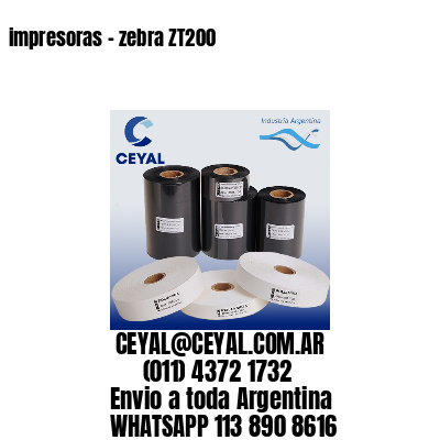 impresoras – zebra ZT200