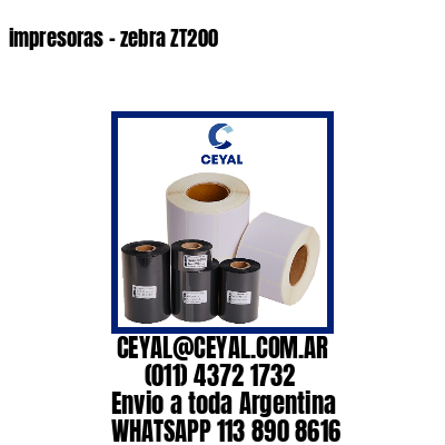 impresoras – zebra ZT200