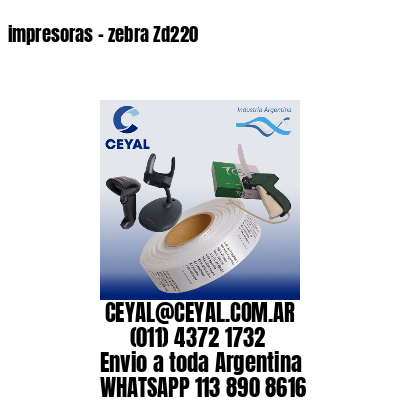 impresoras – zebra Zd220