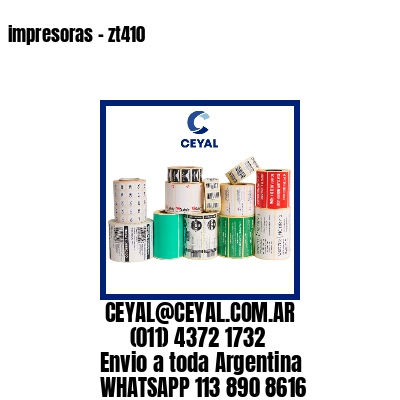 impresoras – zt410