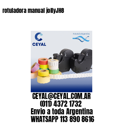 rotuladora manual jollyJH8