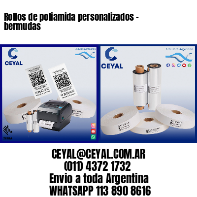 Rollos de poliamida personalizados – bermudas