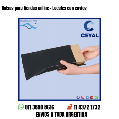 Bolsas para tiendas online – Locales con envíos