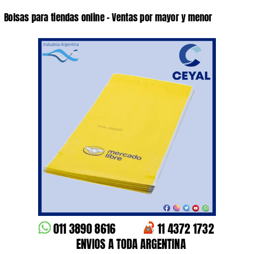 Bolsas para tiendas online – Ventas por mayor y menor