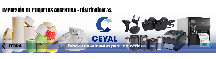 IMPRESIÓN DE ETIQUETAS ARGENTINA - Distribuidoras