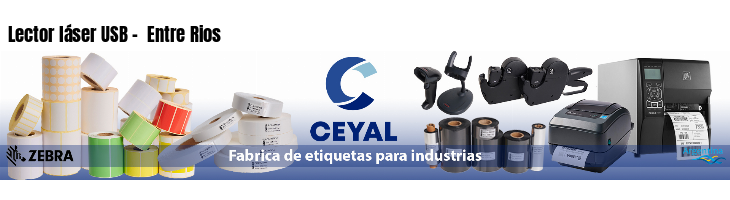 Lector láser USB - Entre Rios