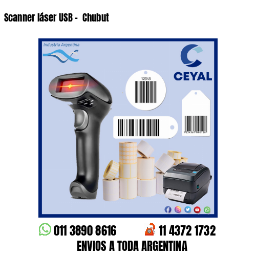 Scanner láser USB –  Chubut