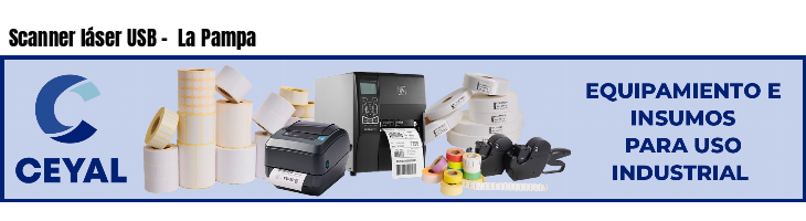 Scanner láser USB - La Pampa