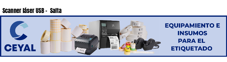 Scanner láser USB - Salta