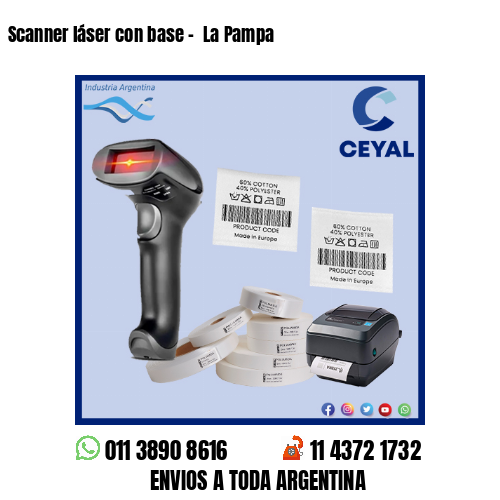 Scanner láser con base –  La Pampa