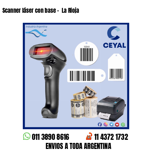 Scanner láser con base –  La Rioja