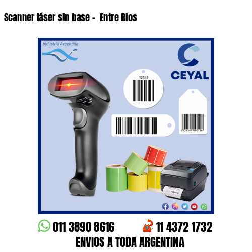 Scanner láser sin base –  Entre Rios