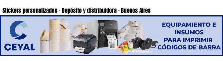 Stickers personalizados - Depósito y distribuidora - Buenos Aires