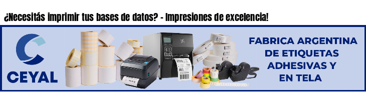 ¿Necesitás imprimir tus bases de datos? - Impresiones de excelencia!