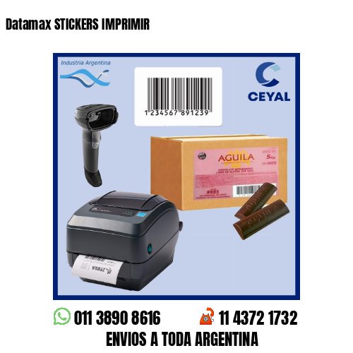 Datamax STICKERS IMPRIMIR