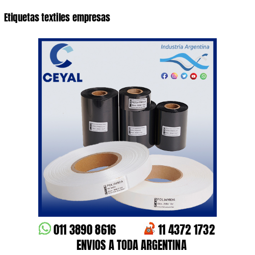 Etiquetas textiles empresas