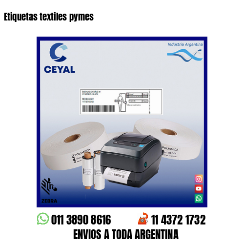 Etiquetas textiles pymes