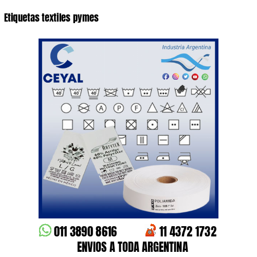 Etiquetas textiles pymes