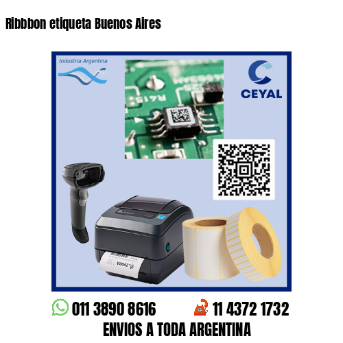 Ribbbon etiqueta Buenos Aires