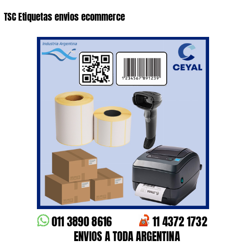 TSC Etiquetas envios ecommerce