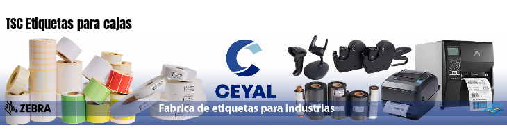 TSC Etiquetas para cajas