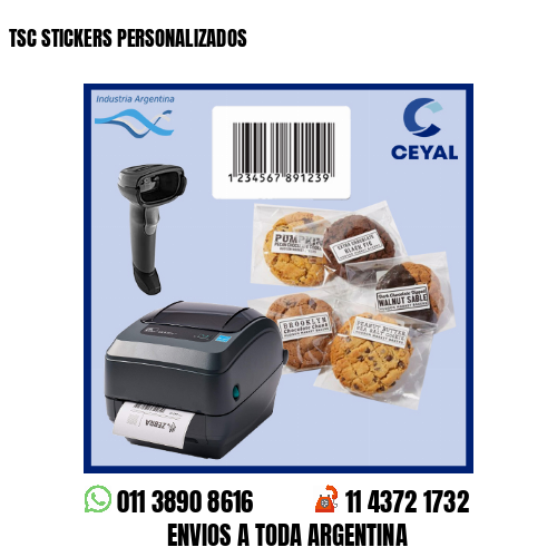 TSC STICKERS PERSONALIZADOS