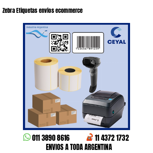 Zebra Etiquetas envios ecommerce