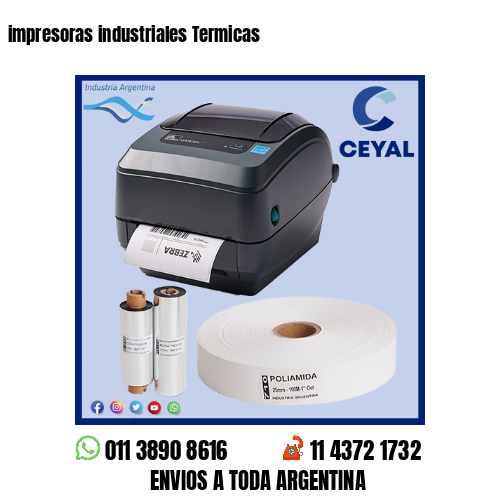 impresoras industriales Termicas