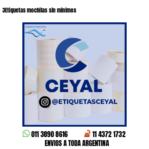 3Etiquetas mochilas sin minimos